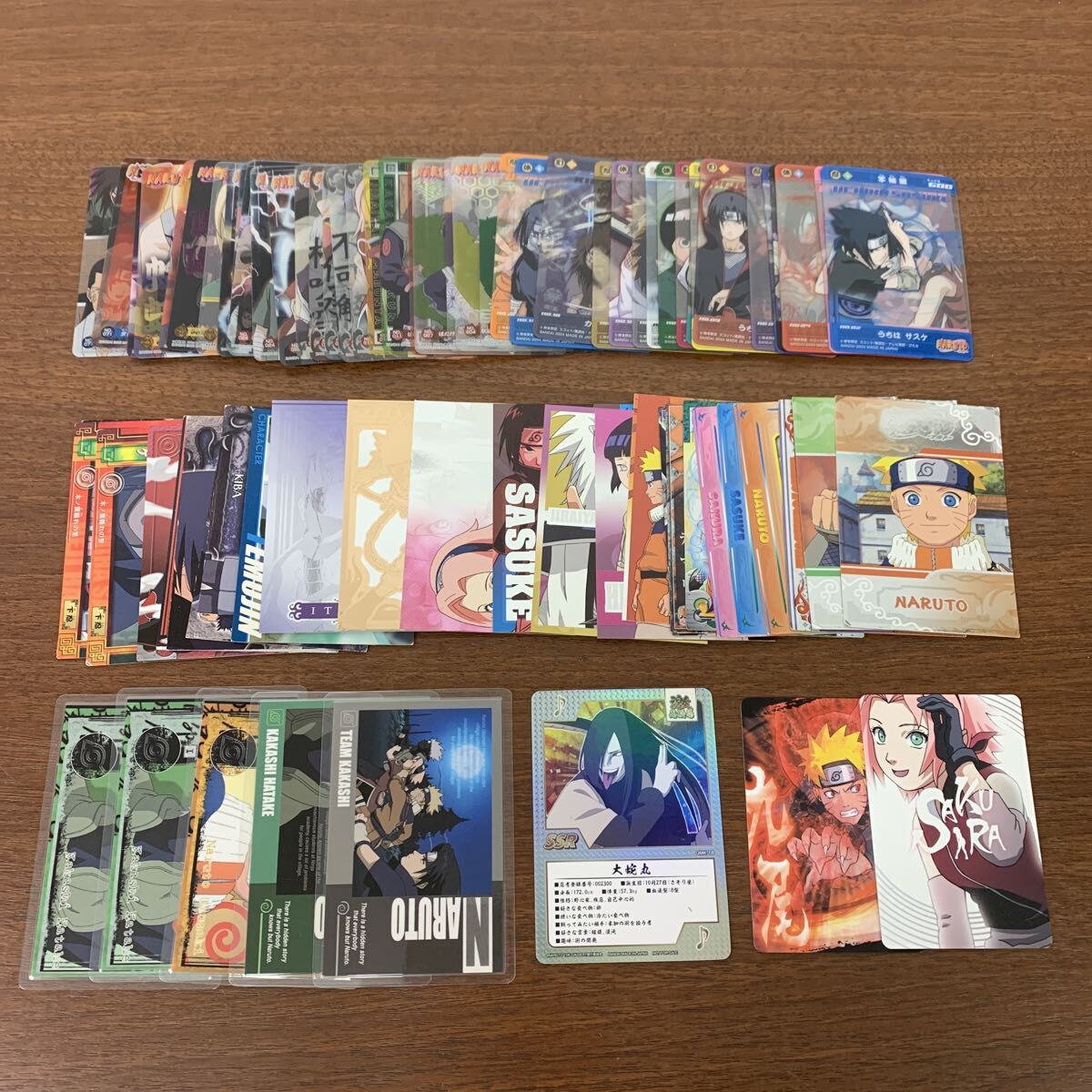 NARUTOナルト/エッチングカードコレクション3/フルコンプリート/72枚の