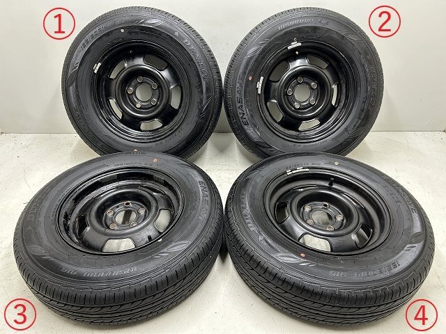 新車外し スチールホイール ホンダ 純正 N-BOX 新品ホイールキャップ
