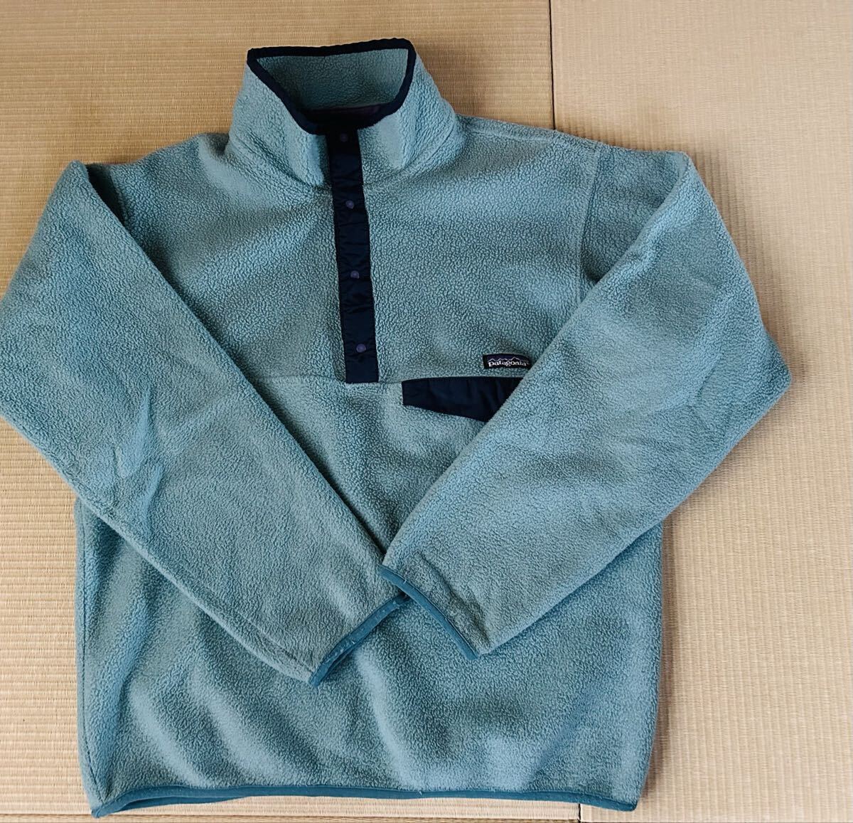 パタゴニアPatagoniaワニ亀タツノオトシゴ魚柄フリースジャケットmen's