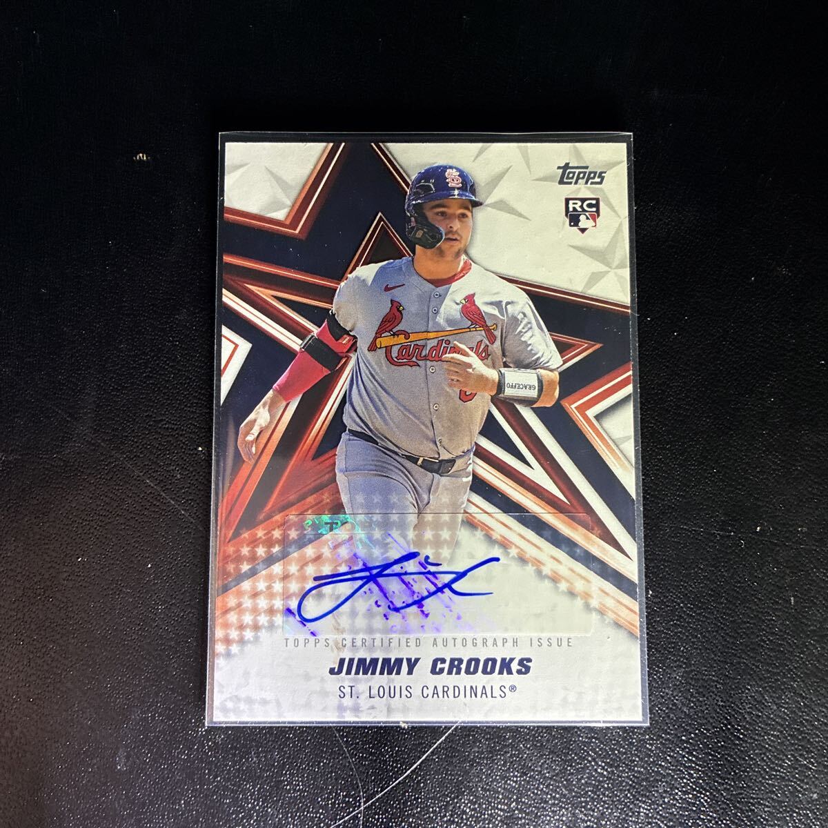目立った傷や汚れなし】保管のみ topps MLB JIMMY CROOKS ジミー 