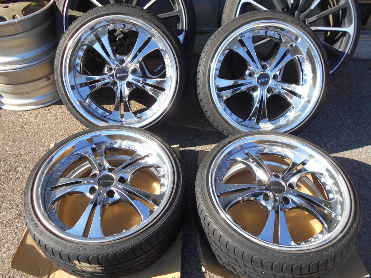 SSR ケーニッヒ ヴィエナ 18インチ 9J リム2本 スピードスター SSR ヴィエナ シュニット 2本セット 12J 深リム 18