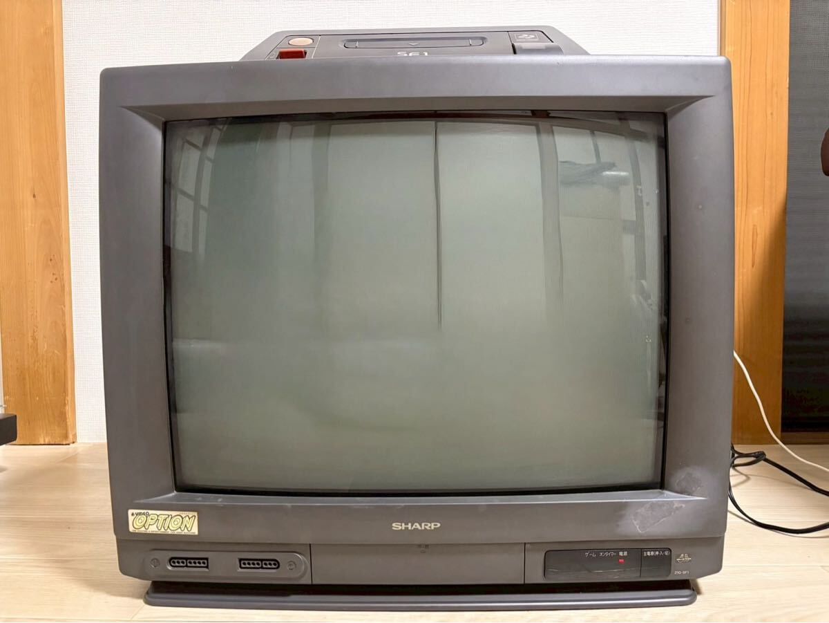 スーパーファミコン内蔵ブラウン管テレビ 14G－SF1の落札情報詳細