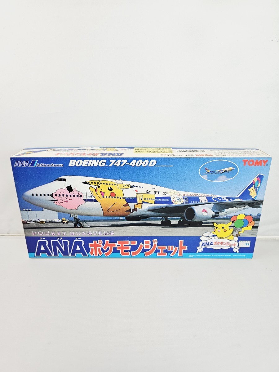 中古】全日空商事 1/500 B747-400 ANA ポケモンジェット 1999 JA8964