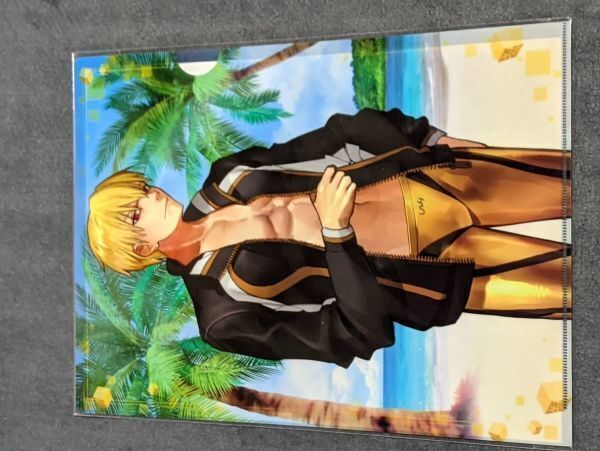 B021クリアファイル FGO Fate/EXTELLA ムービック 水着 玉藻 ネロ 2枚