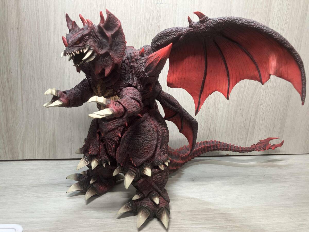 XPLUS 大怪獣シリーズ ソフビ 深海怪獣 ジグラ 水中モード 中古品