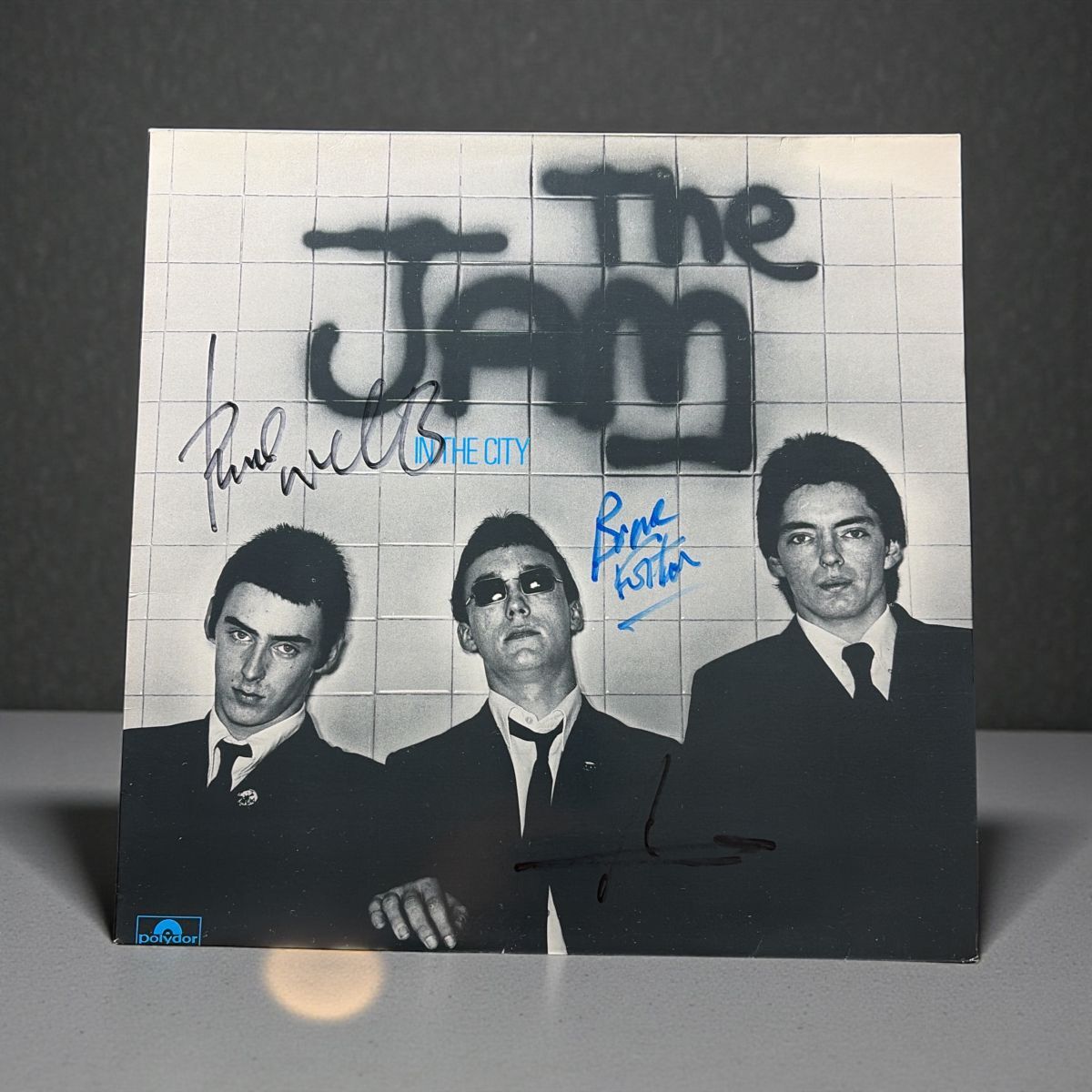 レア　ポールウェラー　直筆サインCD Paul Weller the jam the 「the in The | THE JAM BEST OF PUBLIC GETS WHAT “THE ⁄ City