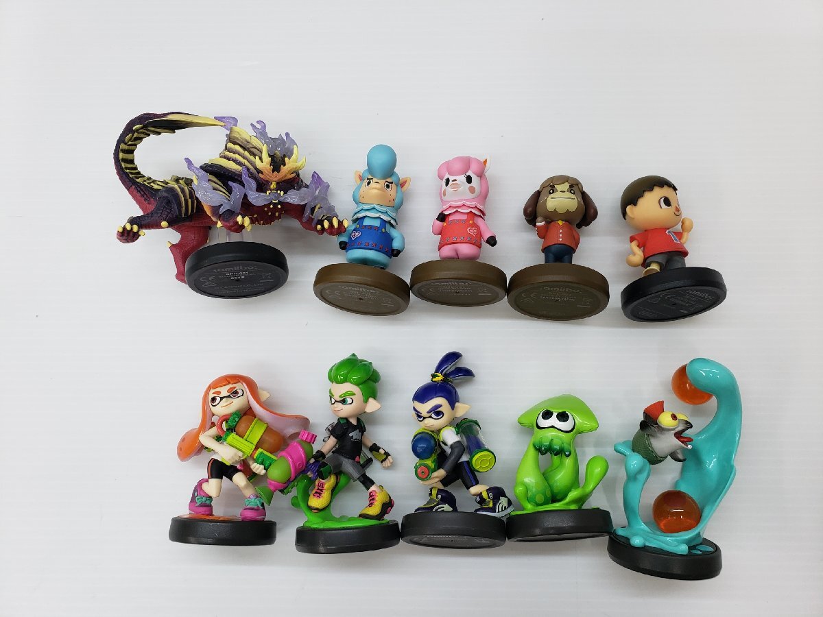 中古】どうぶつの森 amiibo カード ネコ イヌ 14枚 セット アミーボ 