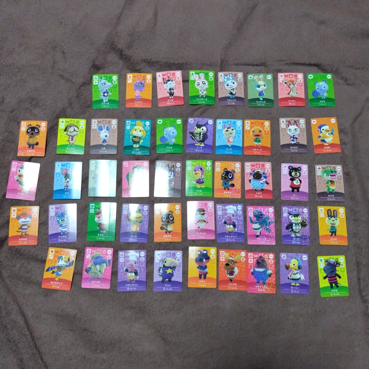 新品】どうぶつの森amiiboカード ジュン ビンタ ブーケ 1ごう シベリア 