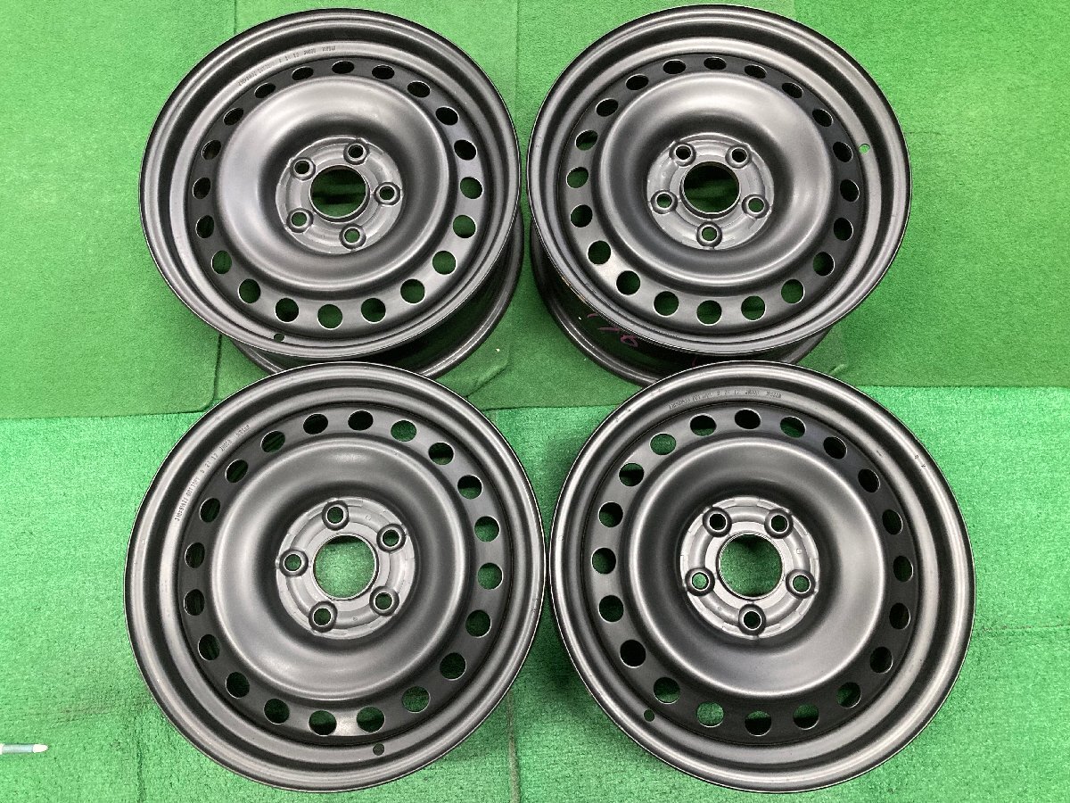 ☆日産純正スチールホイール TOPY 16インチ 鉄チン 16×6.5J 5穴 PCD114 