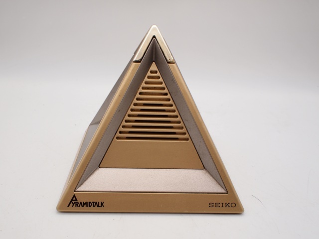 #セイコー #電波時計 #ピラミッドトーク #DA205G #目覚まし時計 新品】【未使用品】SEIKO 電波時計 DA205G 時計 ピラミッドトーク