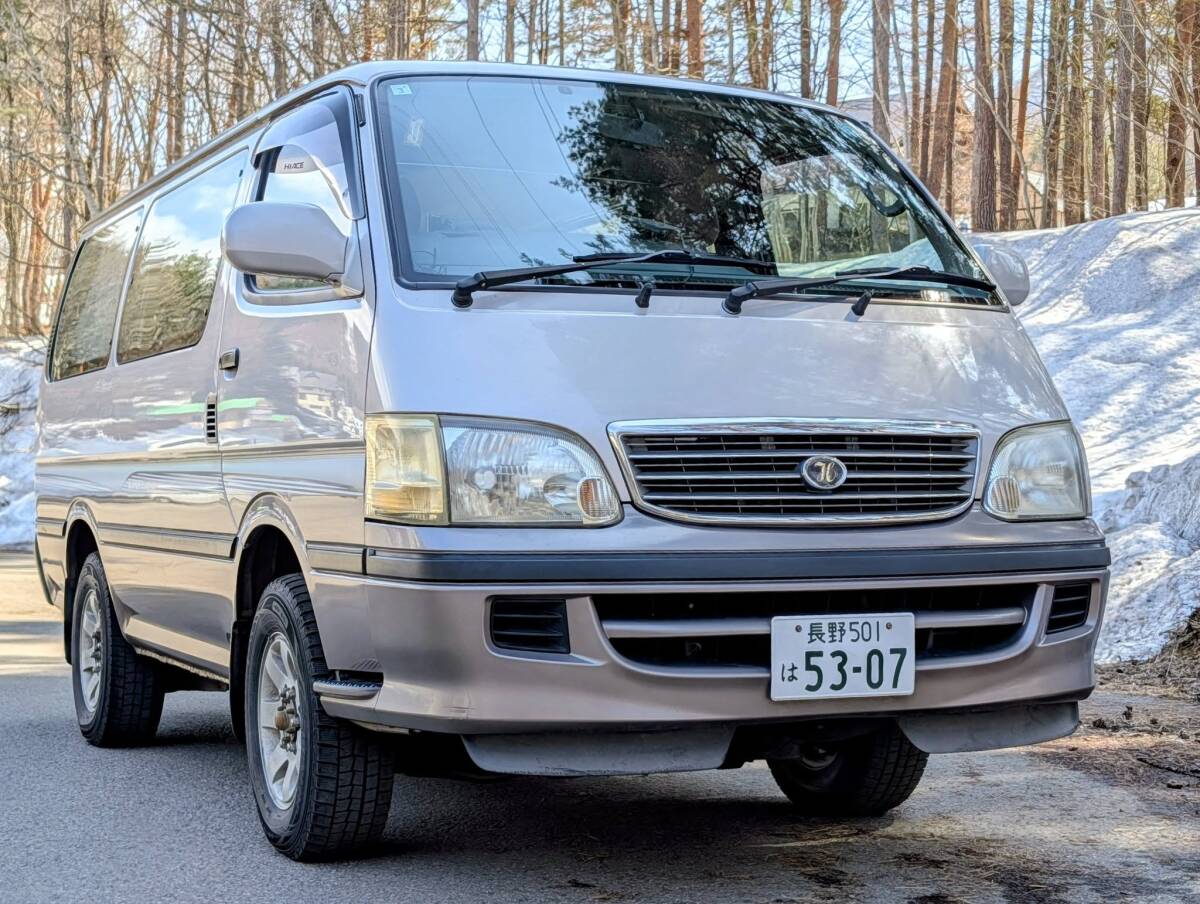 アオシマ 1/24 100系 ハイエース フルエアロ 完成品の落札情報詳細 