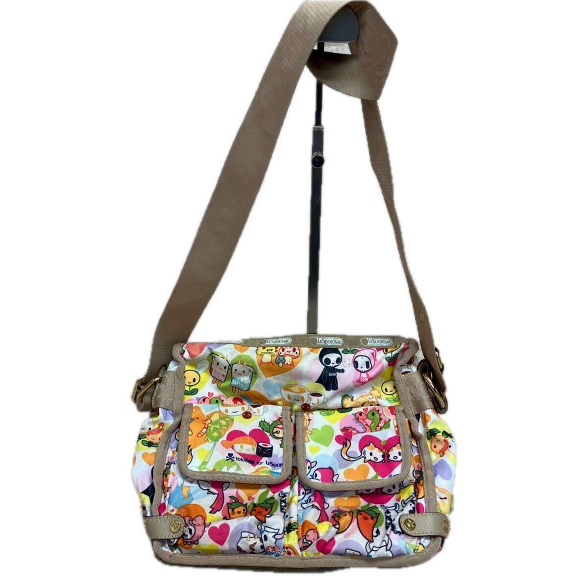 新品】□未使用品□LeSportsac レスポートサック□tokidoki トキドキ 
