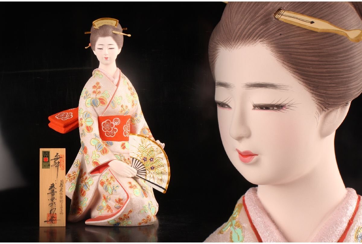 陶磁製 博多人形 彫師遊女春画 裏絵 裏隠し春画人形 置物 珍品 枕絵