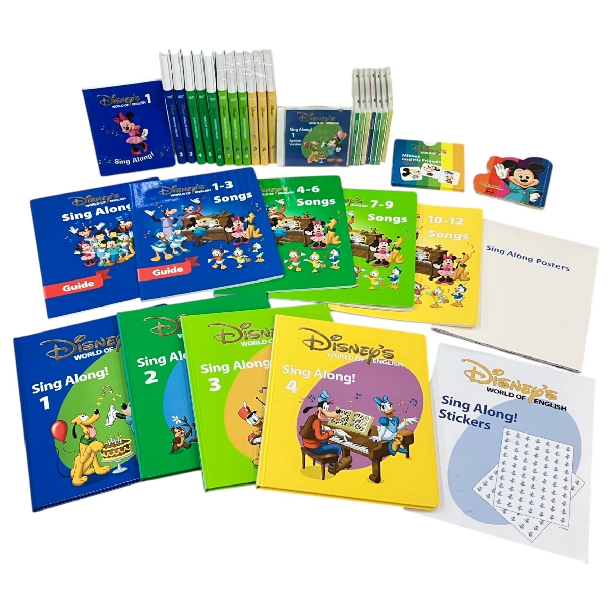 DWE ディズニー英語システム シングアロング DVD 2巻 1枚のみでの販売