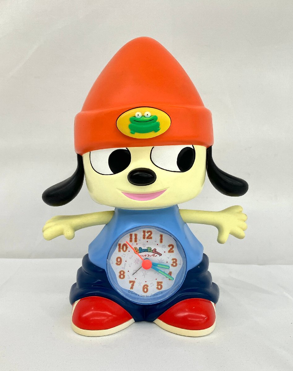 ☆美品☆ ムーミン スナフキン 子安武人 目覚まし時計 リズム時計工業
