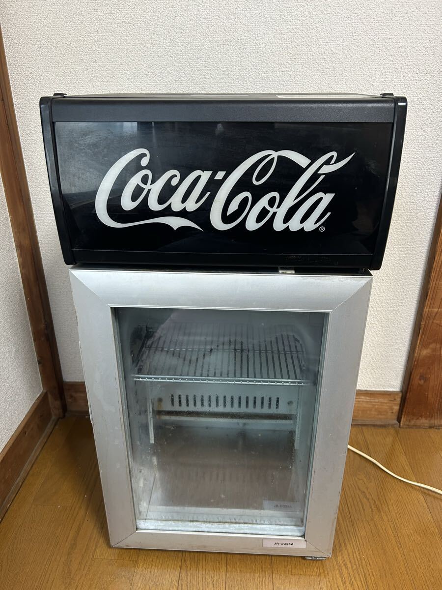 □希少 Coca Cola コカ・コーラ 温蔵 冷蔵ショーケース サンヨー SHC