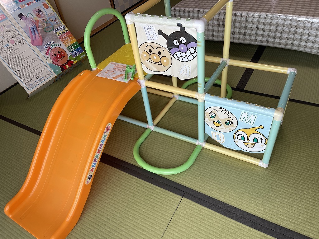 アンパンマン*にこにこブランコパークDX ジャングルジム 鉄棒 滑り台