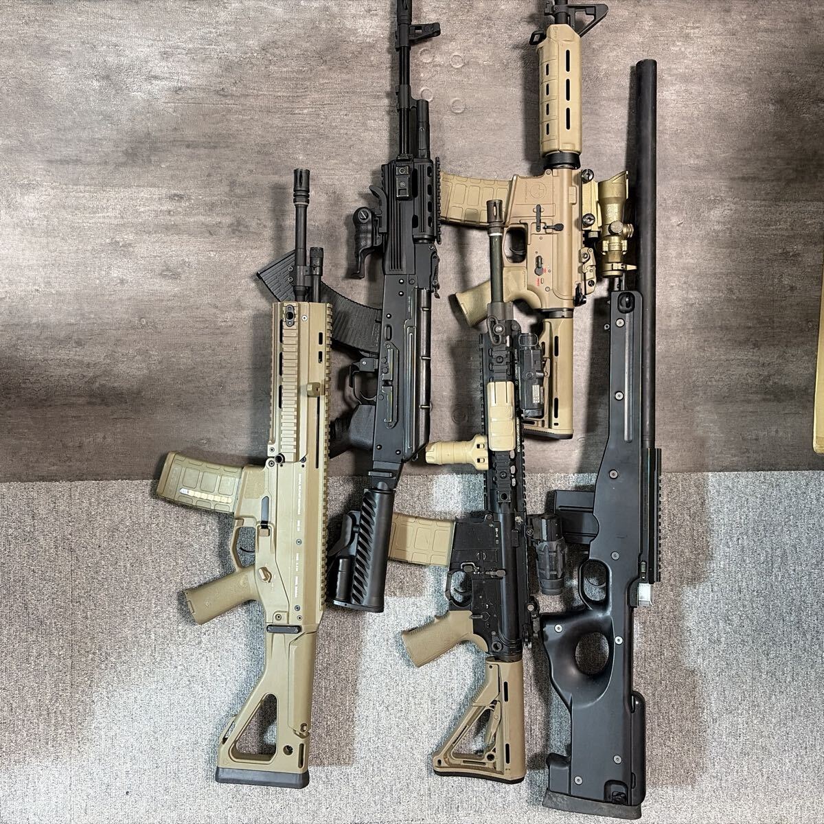 【絶版品】LS アサルトライフル M-16A1 中古】ゆKX75◇エルエス/LS コルト M-16A1 アサルトライフル 1/1