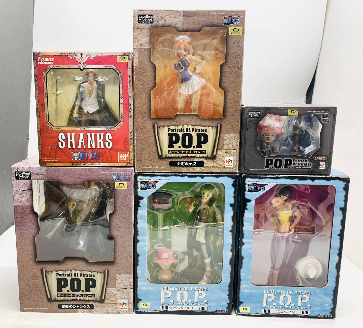 ONE PIECE POP ストロングワールドフィギュア　まとめ売り ワンピース フィギュア pop ストロングワールド - メルカリ