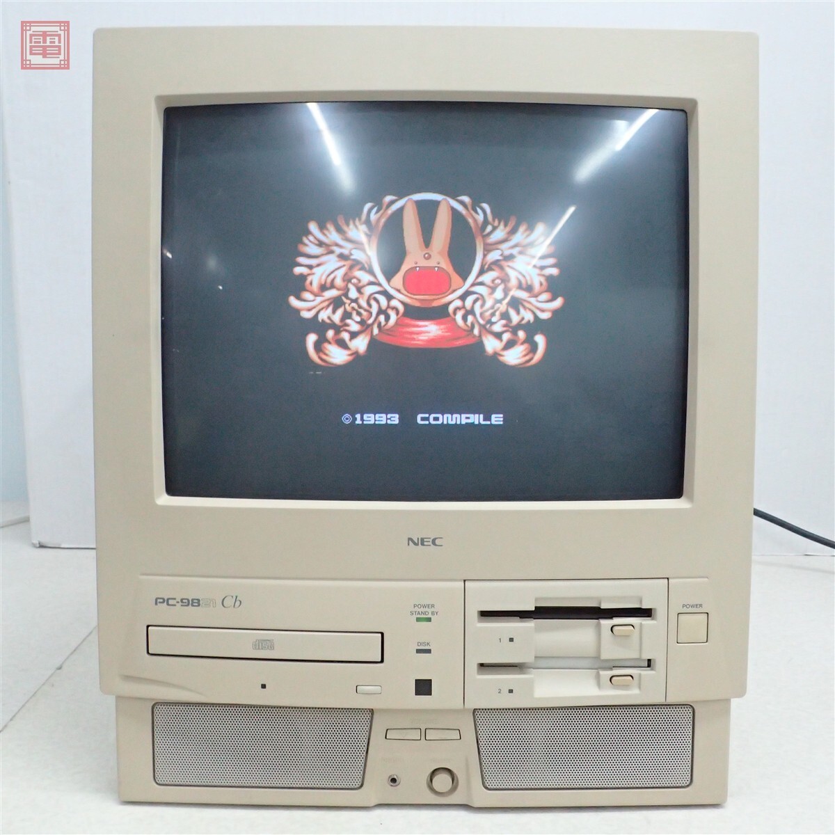 中古】NEC PC-9821無印 PC-9821 model S1 i386SX 20MHz CanBeやCe・Cs