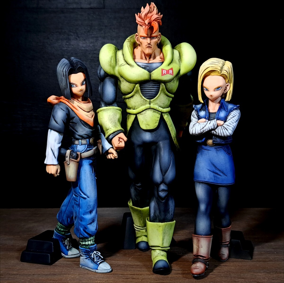 人造人間18号 ドラゴンボール フィギュア キャストオフ リペイント改造