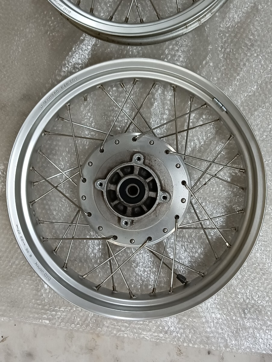 カワサキ ゼファー750RS ZEPHYR750RS 純正 スポーク ホイール 前後