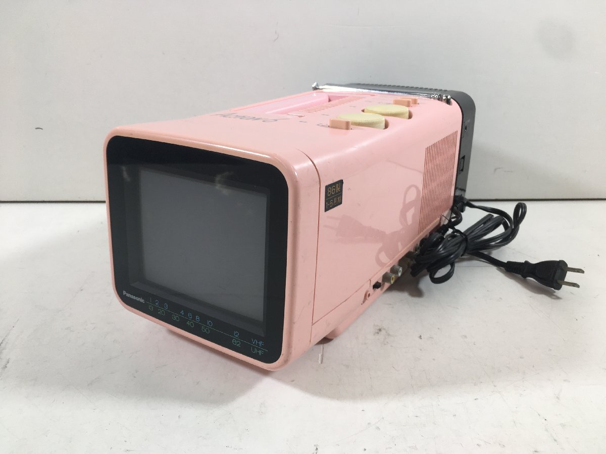 傷や汚れあり】通電OK◇ナショナル ブラウン管テレビ TH14-N41R 1986年