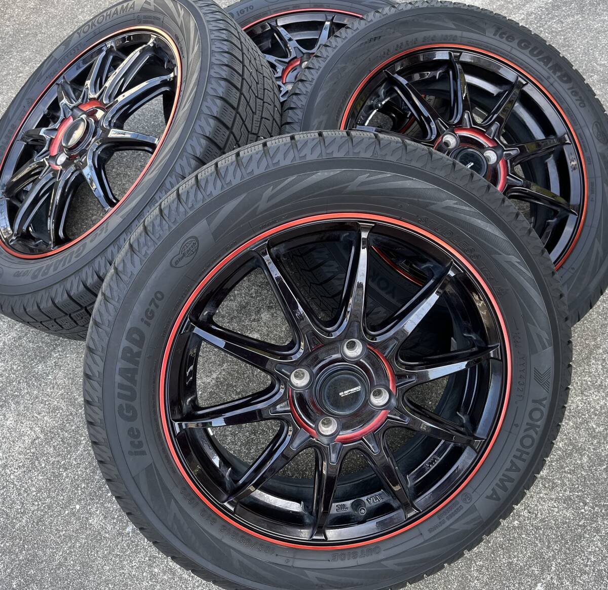 speedline スピードライン ホイール 15インチ 7J +20 PCD108 4穴 4本