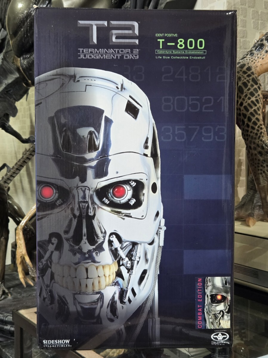 サイドショウ 1/4サイズ T-800 エンドスケルトン スタチュー
