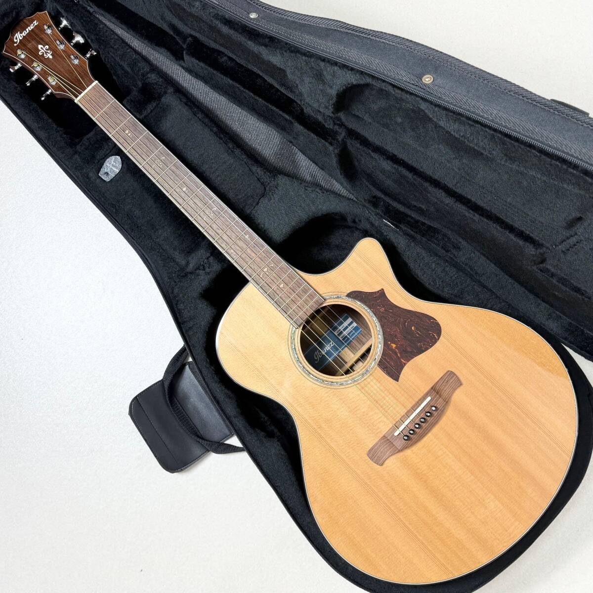 美品】Ibanez/AW-70/アコギ/アートウッドシリーズ/ケース付き