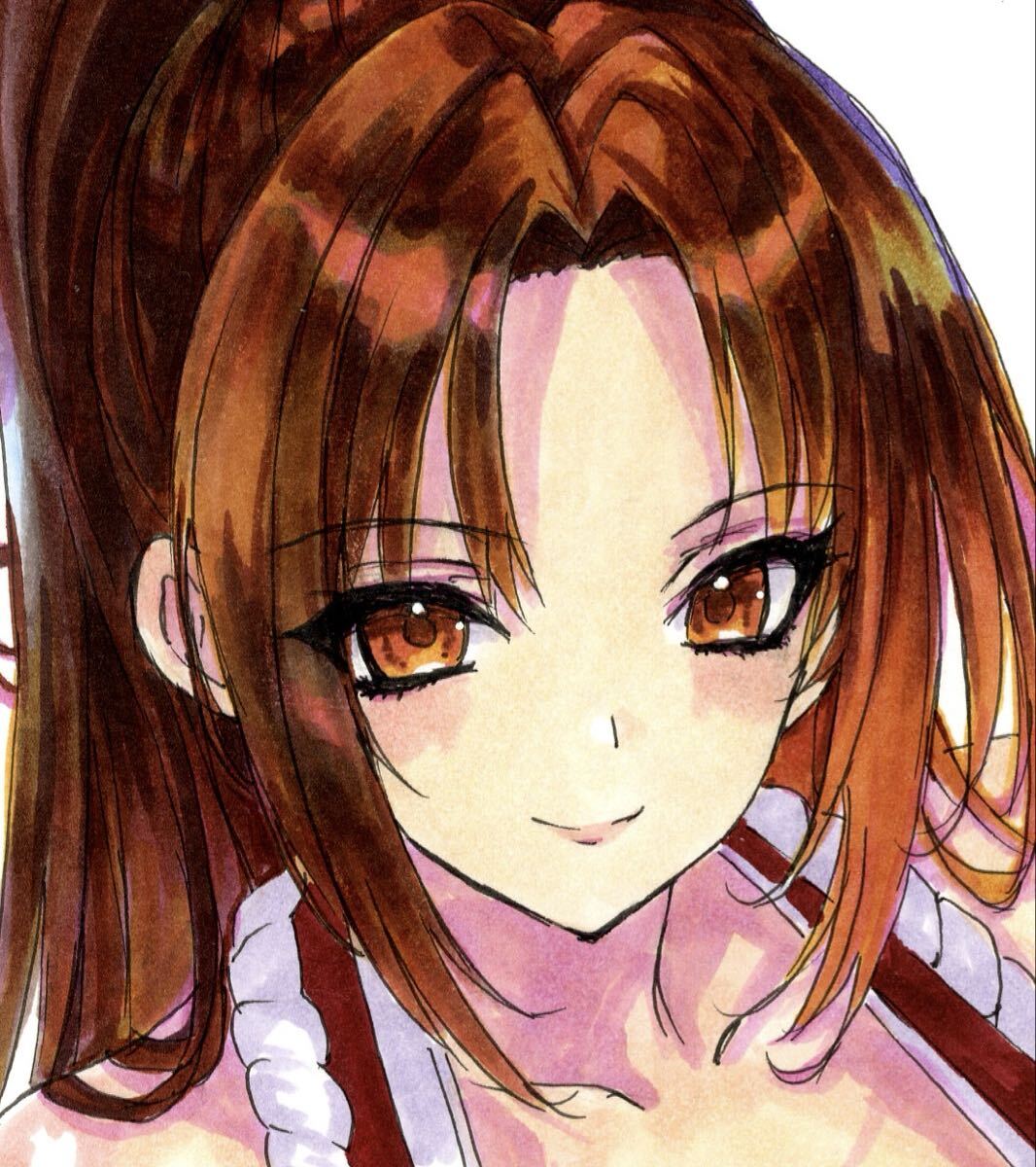 新品】◇手描きイラスト KOF 不知火舞 鉛筆画 A4◇の落札情報詳細