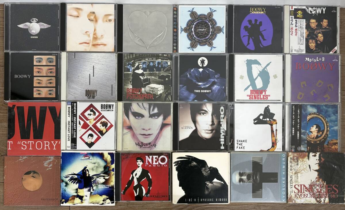 中古】激レア 非売品 貴重 紙ジャケ BOOWY SINGLES 暴威 氷室京介 布袋