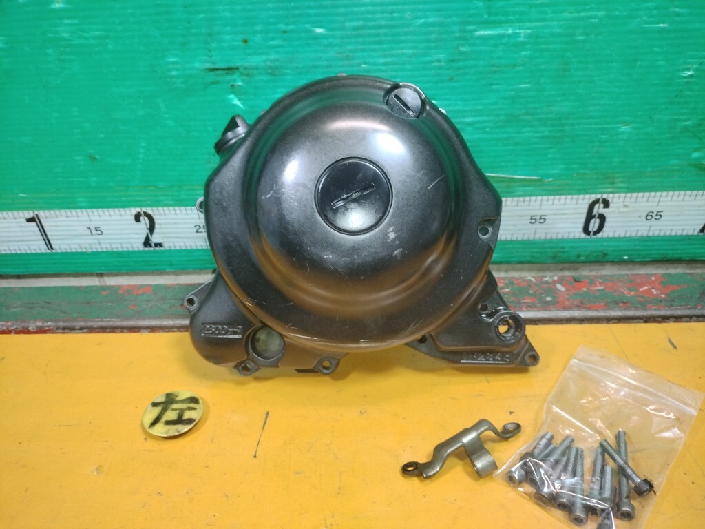 中古】ヤマハ ドラッグスター400 4TR エンジンパーツ クラッチカバー