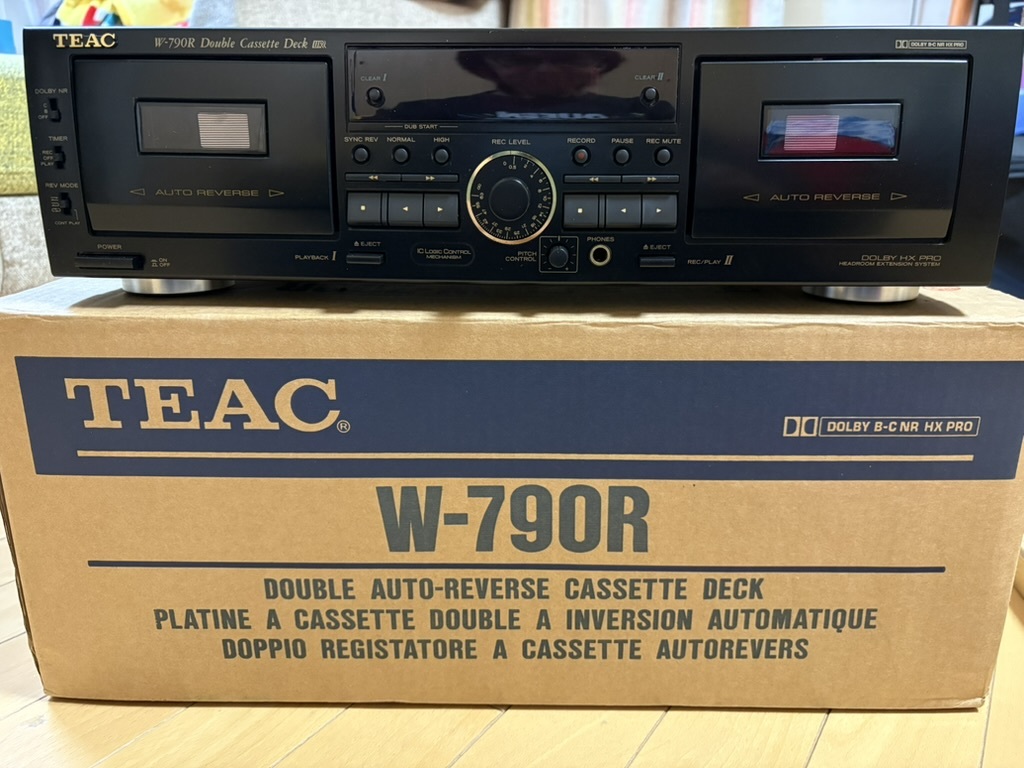 ONKYO PC-W500 オートリバース・ダブル・カセットデッキの落札