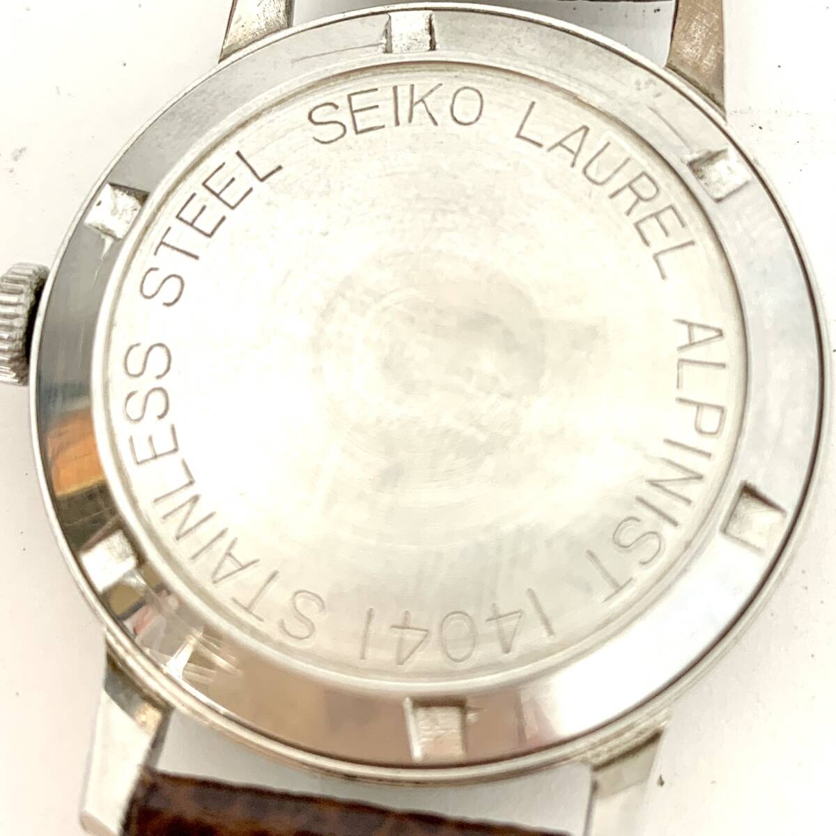 原点 付属品 稼働】SEIKO LAUREL 2F50-6330 メンズ腕時計