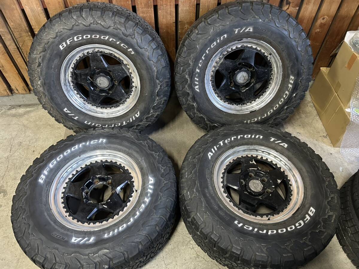 RAGUNA d-force akro 4本セット 中古】RAGUNA ラグナ D-FORCE Akro 16インチ ホイール 4本