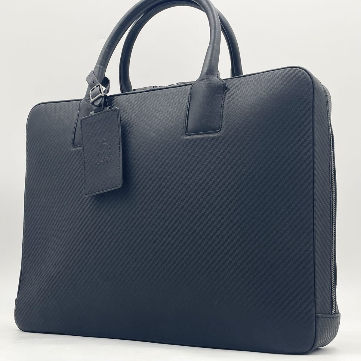 Dunhill ダンヒル シャーシ カーボン ブリーフケース ビジネスバッグ