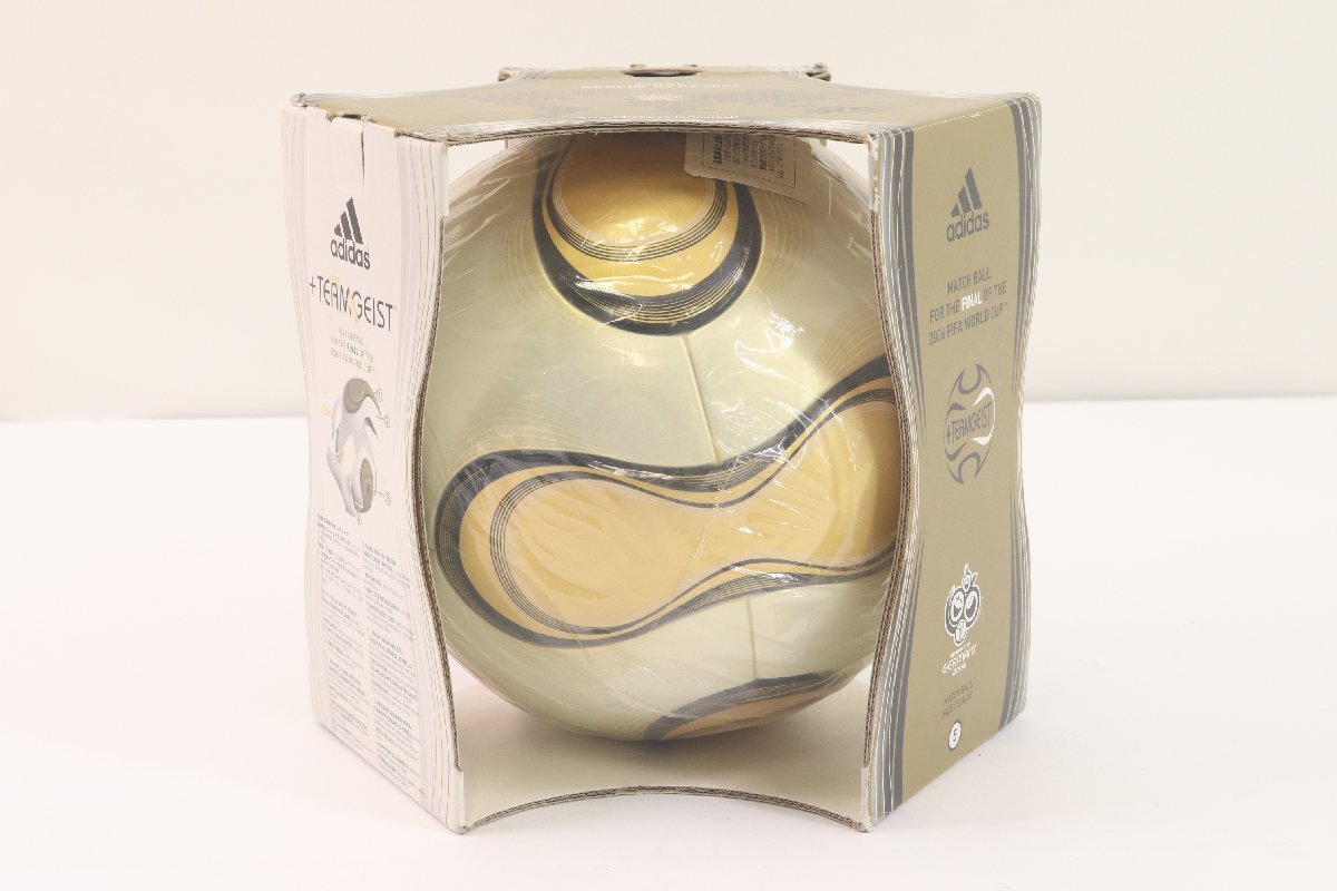 FIFA ドイツワールドカップ決勝公式球 チームガイスト　シュリンク付 即決☆adidas teamgeist アディダス チームガイスト ドイツ ワールド