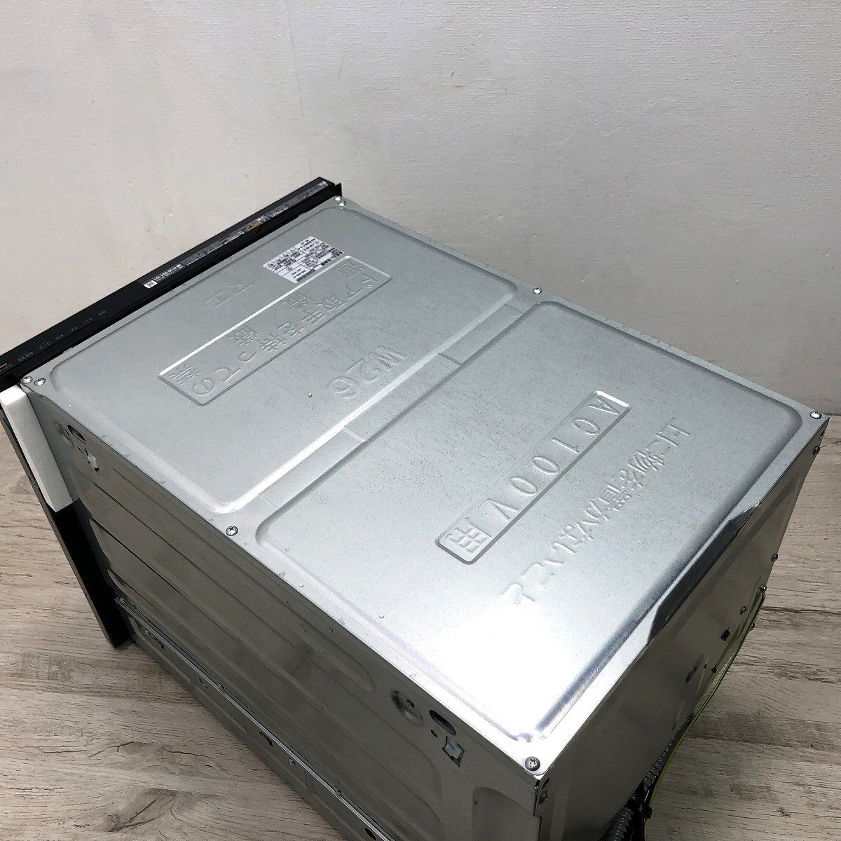 SHARP 食器洗い乾燥機 QW- SC1- R 食器洗い乾燥機 SHARP 「なべピカさらピカ QW-SC1」シャープの落札情報