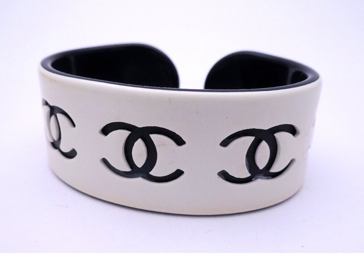 1円～ ◇CHANEL シャネル◇ 01P CHANELロゴ 指輪 蛇腹リング 