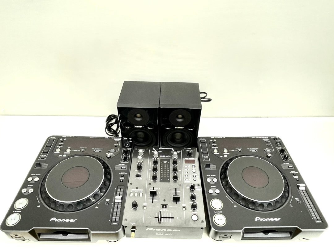 中古品】Pioneer パイオニア DJ用モニタースピーカー DM-40-Wの落札