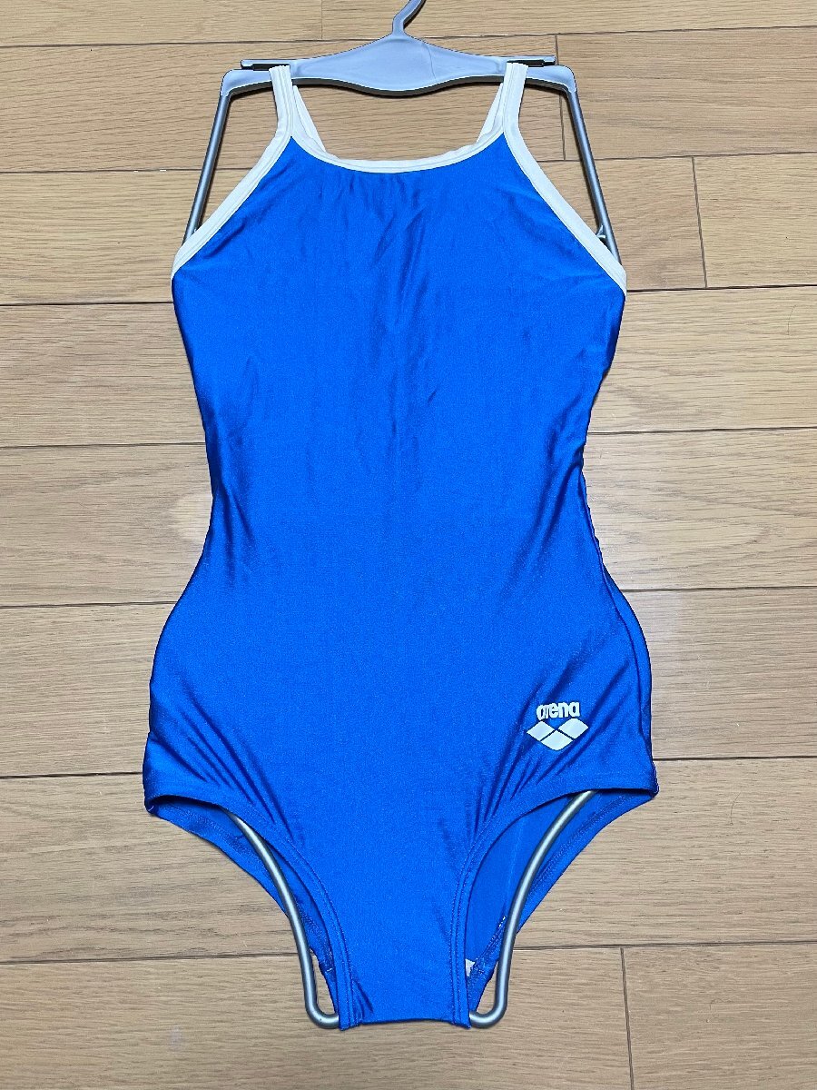 中古】arenaアリーナ ARN-185WK 青 競泳 スクール水着 Mサイズ 新品の