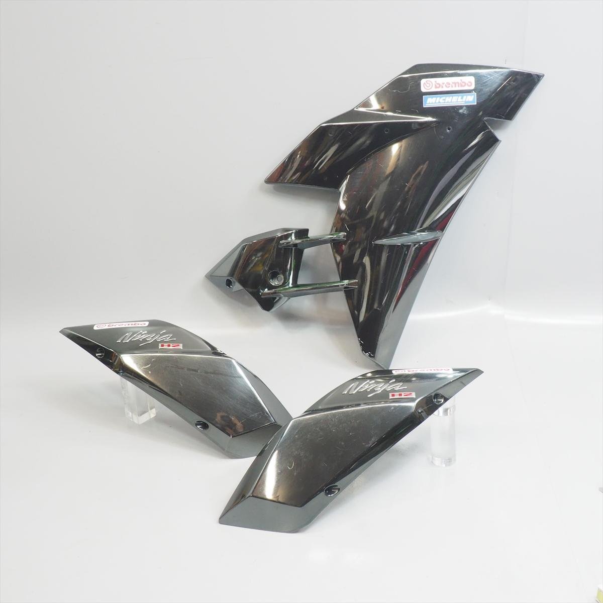 中古】Z1 Z2 船場ビックタンク/シートカウル/社外ネジ止めサイドカバー