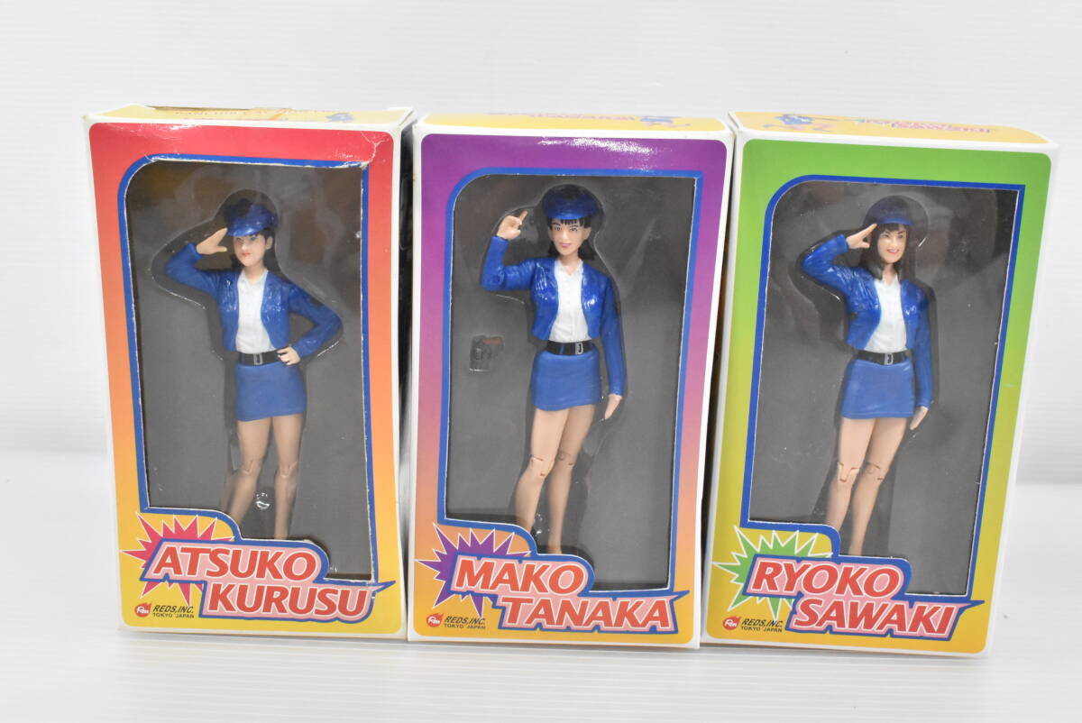 中古】昭和レトロ、出勤 ミニスカポリス フィギュア パンチラ対決編