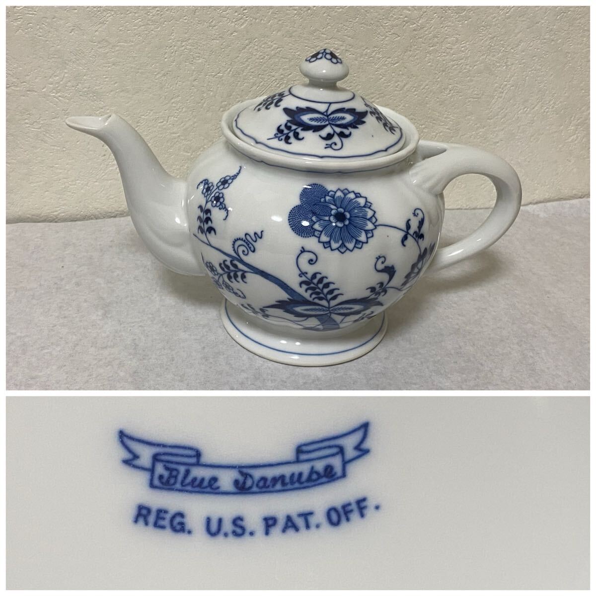 と7】美品 Blue Danube ブルーダニューブ 25cm 大皿 カレー皿