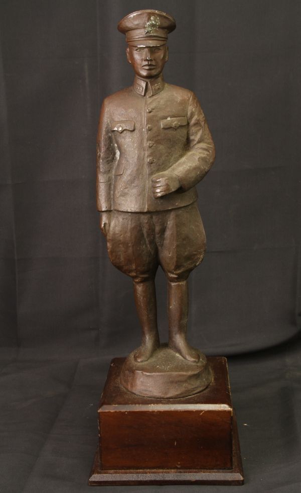 ミリタリー 復刻大日本帝国陸軍青年将校軍帽（59cm・革庇・革顎紐）