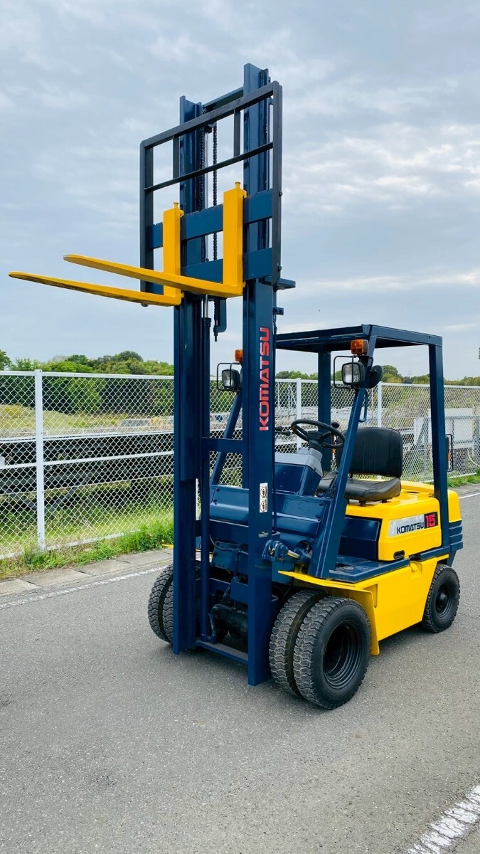 中古】シンセイ製 KOMATSU コマツ フォークリフト FD40 1/25スケール他