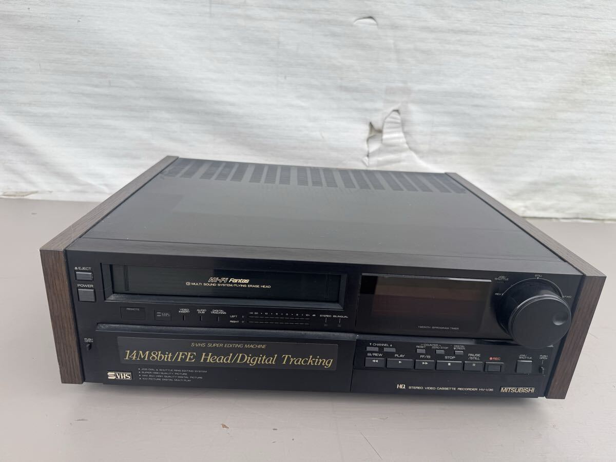 中古】MITSUBISHI HV-F35 ビデオカセットレコーダの落札情報詳細