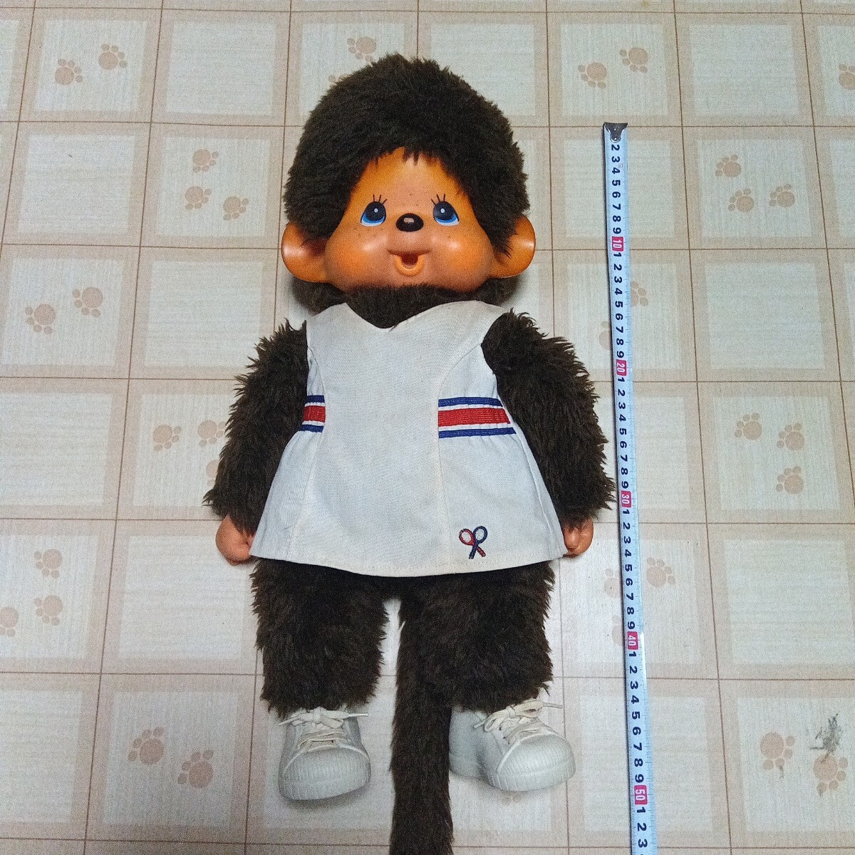 新品】絶版品 1974年 日本製 当時物 モンチッチ 女の子 セキグチ ふた