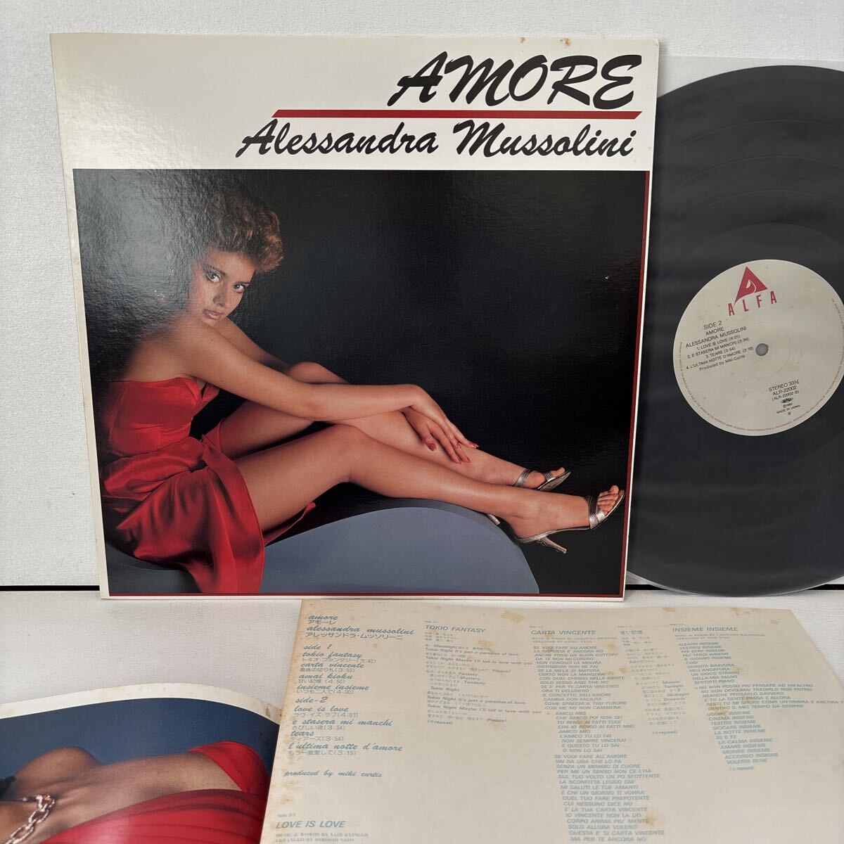 中古】☆◇ アレッサンドラ・ムッソリーニ ALESSANDRA MUSSOLINI ☆ EP
